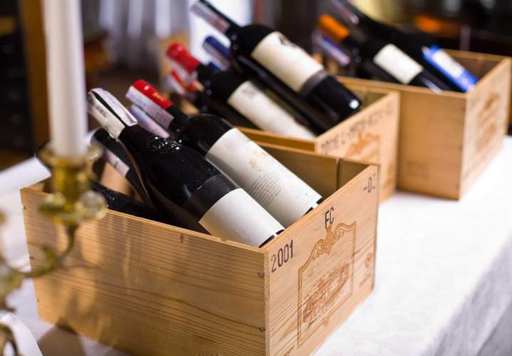Une large sélection de vins raffinés